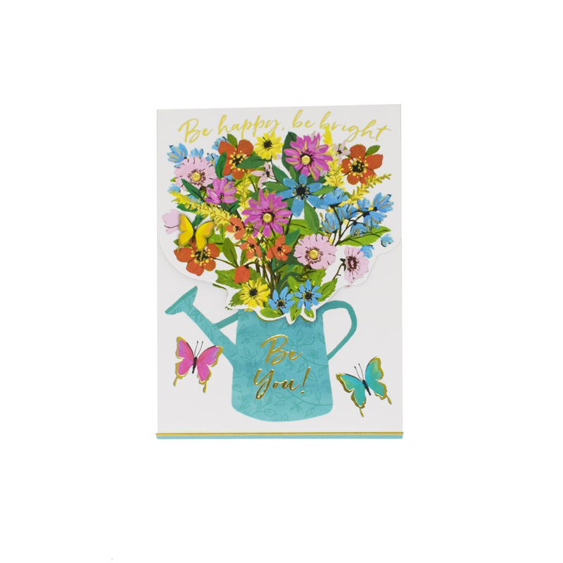 Floral Notepad Be Happy, Be Bright